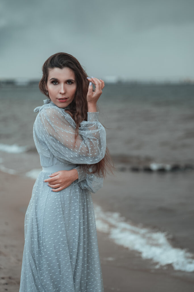 Portret sesja kobieca morze szczecin